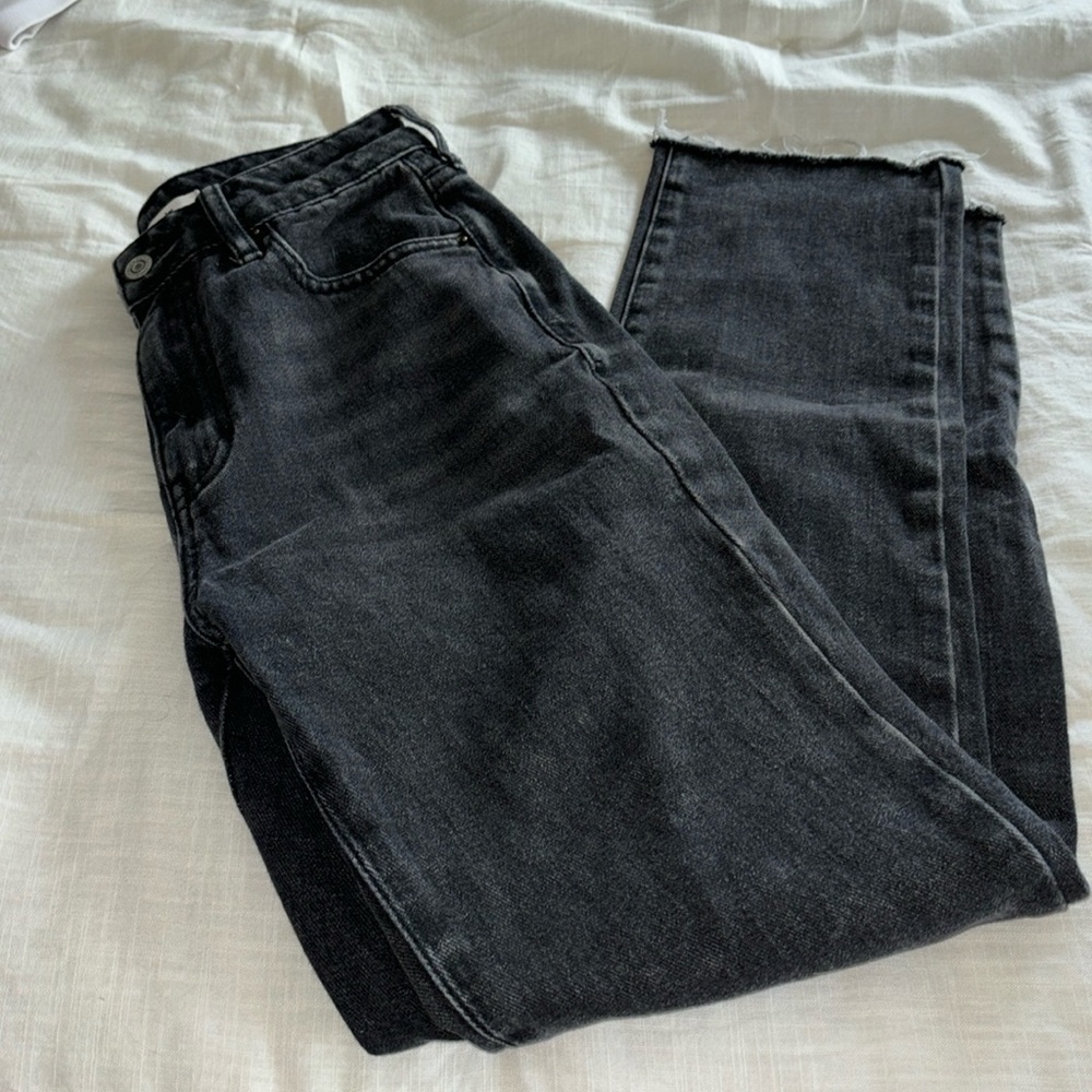 Black Mom Jeans